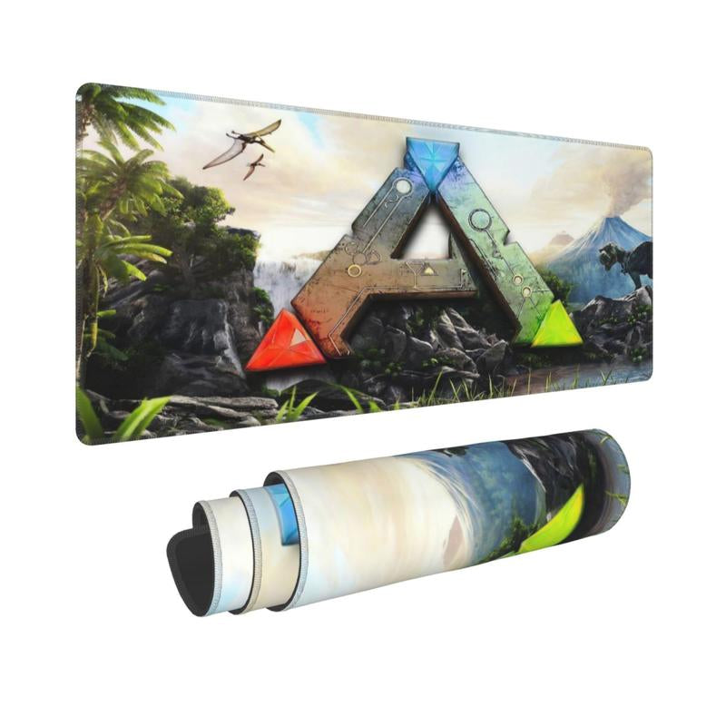 ARK Survival Evolved Gaming Mouse Pad 11.8X31.5 in – Large Extended Desk Mat for Keyboard & Mouse, Non-Slip Rubber Base1
